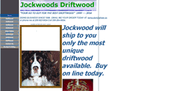 Desktop Screenshot of jockwoodsdriftwood.com